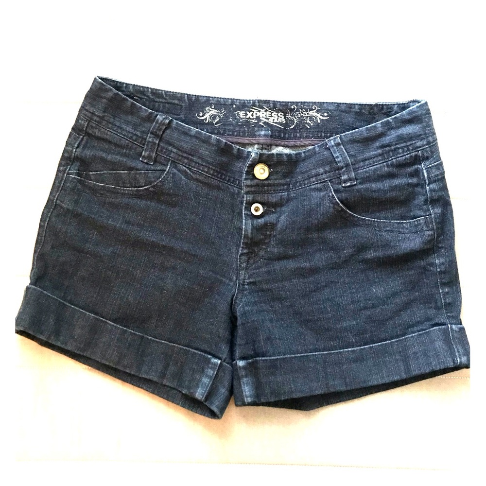 Express Denim Shorts